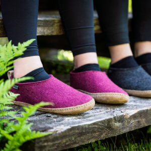 GreenGo-Huopatossut nupukkinahka-pohja